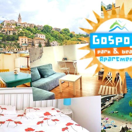 Gospoja Park & Beach Apartment Vrbnik Luaran gambar