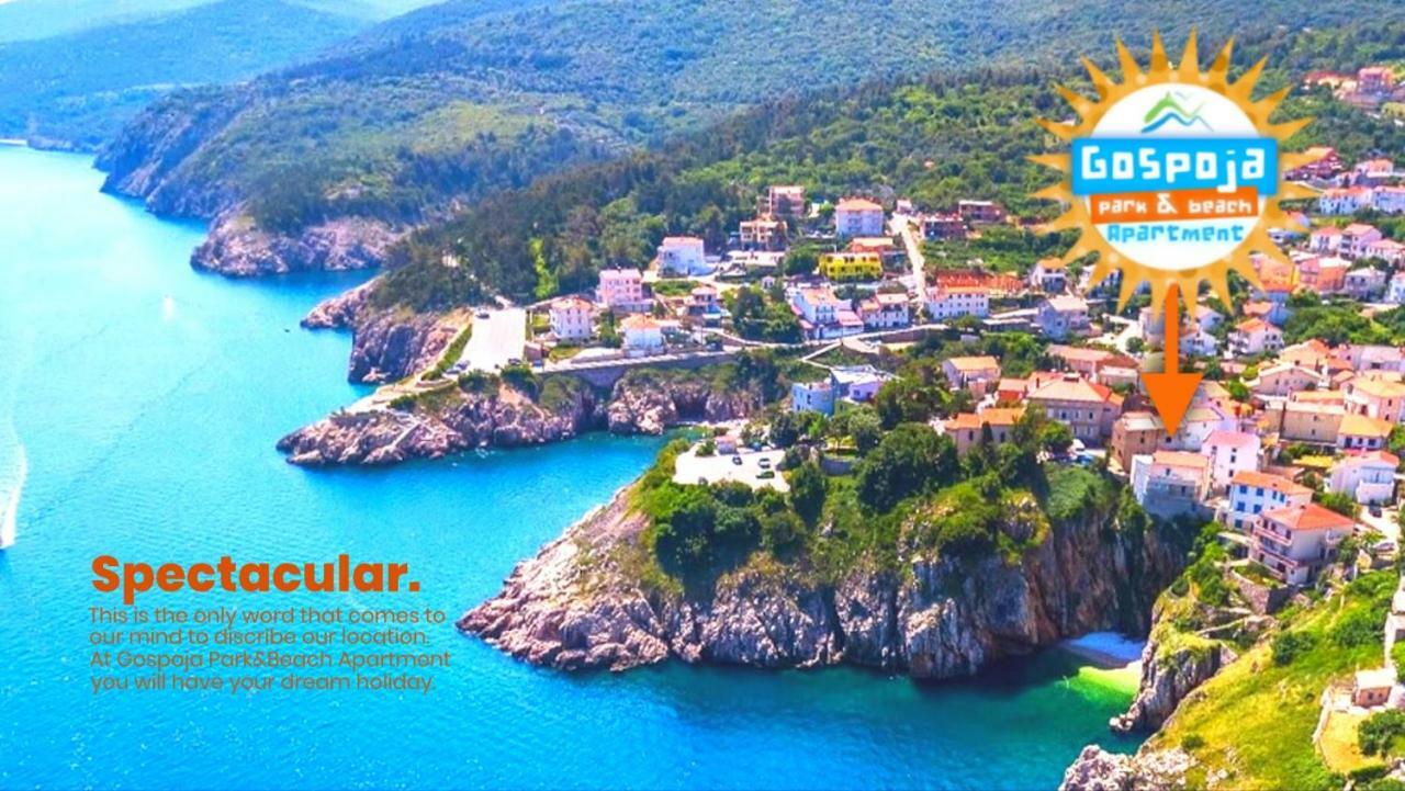 Gospoja Park & Beach Apartment Vrbnik Luaran gambar