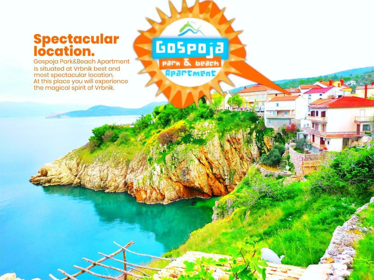 Gospoja Park & Beach Apartment Vrbnik Luaran gambar