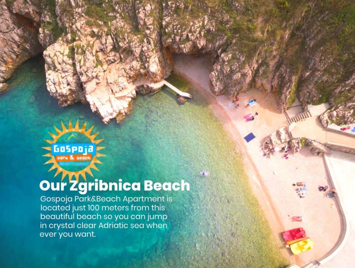 Gospoja Park & Beach Apartment Vrbnik Luaran gambar